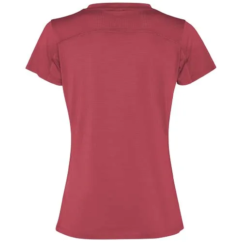 Camiseta deportiva de manga corta para mujer 