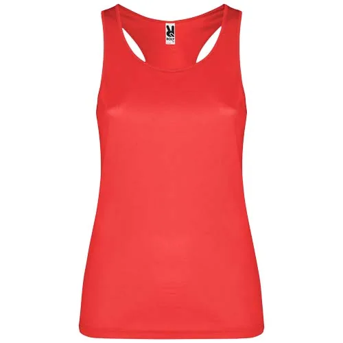 Camiseta deportiva sin mangas para mujer 