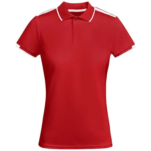 Polo deportivo de manga corta para mujer 