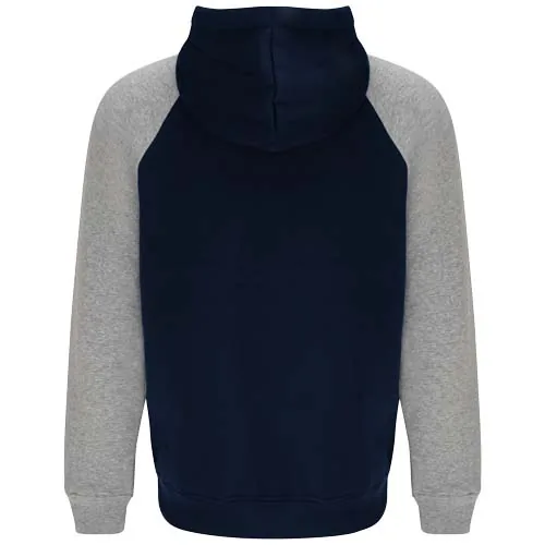 Sudadera con capucha bicolor unisex 