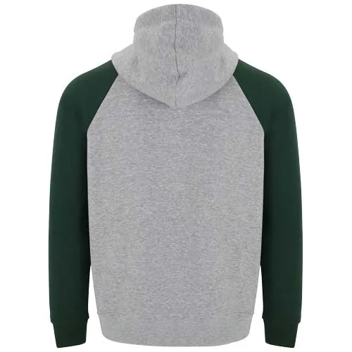 Sudadera con capucha bicolor unisex 