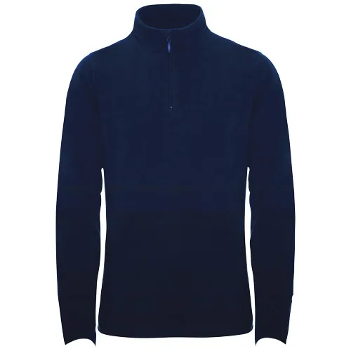 Chaqueta de forro polar con media cremallera para mujer 