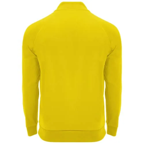 Sudadera unisex de manga larga y cremallera 1/4 