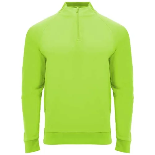 Sudadera unisex de manga larga y cremallera 1/4 