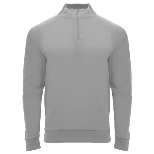 gris Sudadera unisex de manga larga y cremallera 1/4 de 200 g/m² Epiro