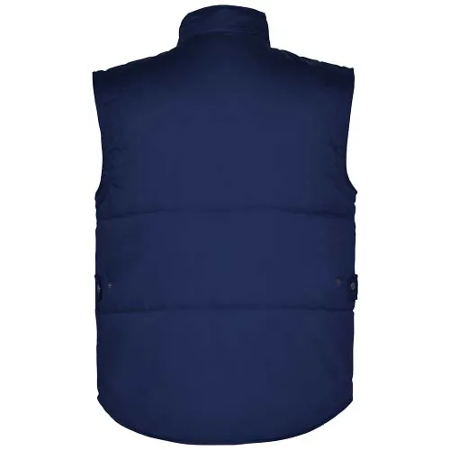 Chaleco de trabajo multiusos cálido con cuello alto 