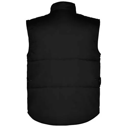 Chaleco de trabajo multiusos cálido con cuello alto 