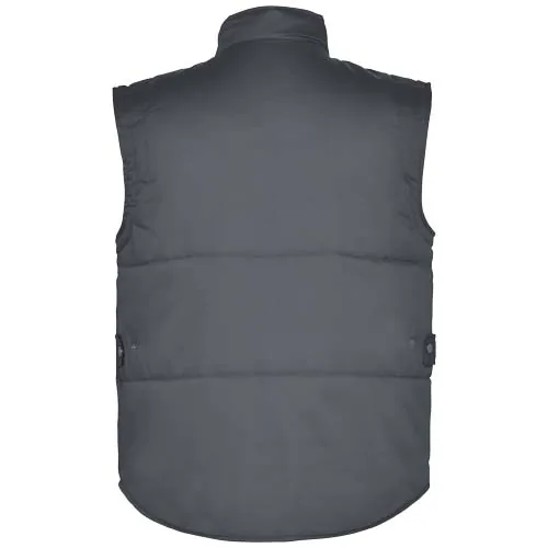 Chaleco de trabajo multiusos cálido con cuello alto 