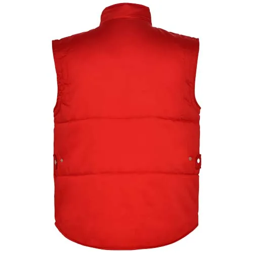 Chaleco de trabajo multiusos cálido con cuello alto 