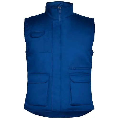 Chaleco de trabajo multiusos cálido con cuello alto 