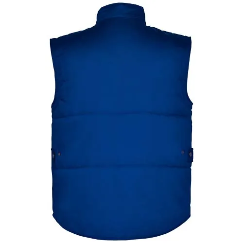 Chaleco de trabajo multiusos cálido con cuello alto 