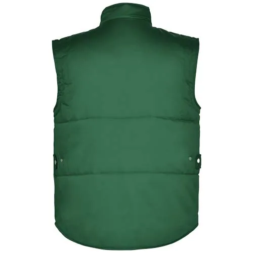 Chaleco de trabajo multiusos cálido con cuello alto 