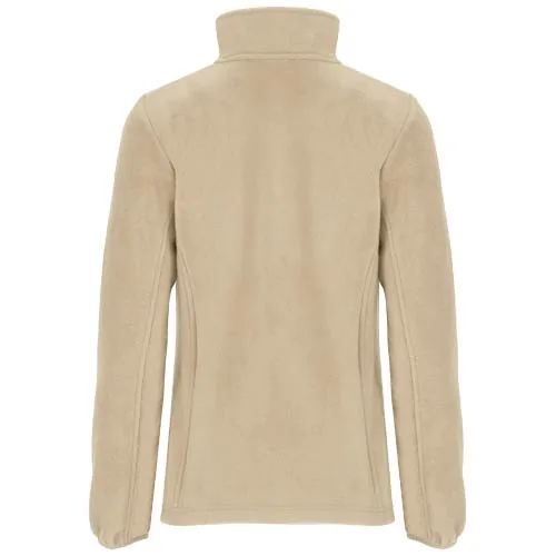 Chaqueta de forro polar con cremallera completa para mujer 