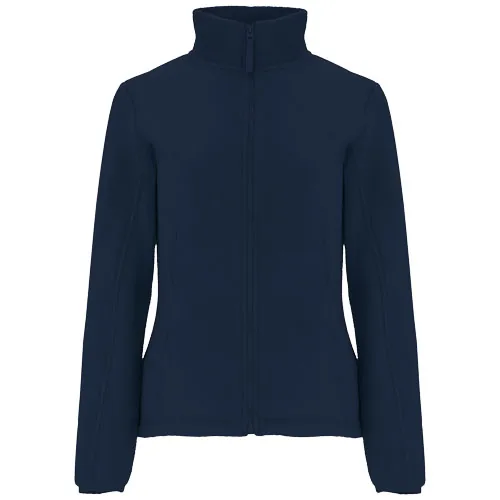 Chaqueta de forro polar con cremallera completa para mujer 