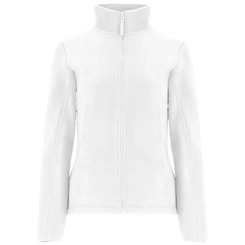 Chaqueta de forro polar con cremallera completa para mujer 