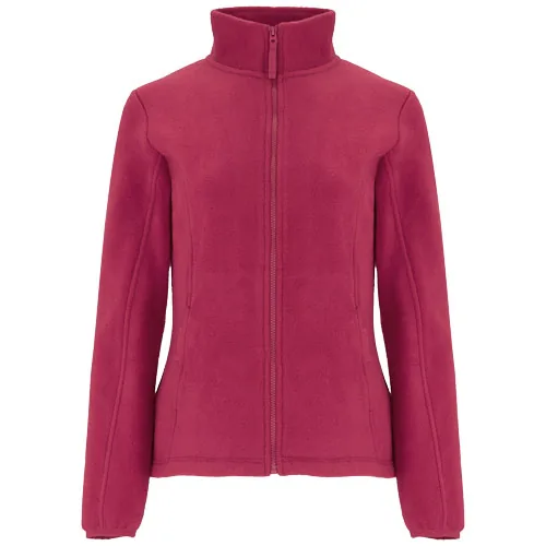 Chaqueta de forro polar con cremallera completa para mujer 