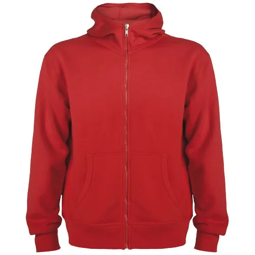 Sudadera con capucha y cremallera completa unisex 