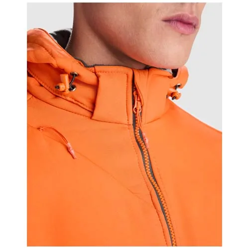 verde botella Chaqueta softshell unisex Siberia