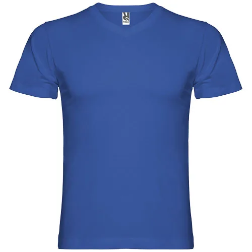 Camiseta de cuello de pico de manga corta para hombre 