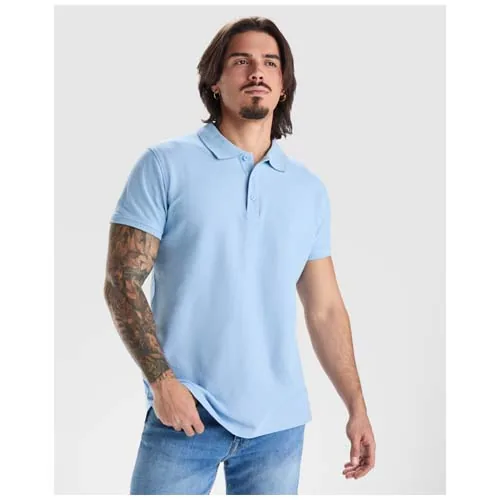 verde botella Polo de manga corta para hombre de 200 g/m² Star