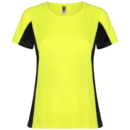 CAMISETA DEPORTIVA DE MANGA CORTA PARA MUJER 