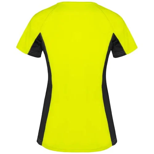 Camiseta deportiva de manga corta para mujer 