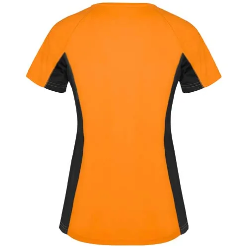 Camiseta deportiva de manga corta para mujer 