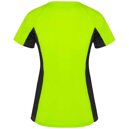 Camiseta deportiva de manga corta para mujer 