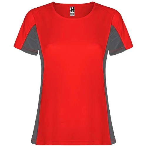 Camiseta deportiva de manga corta para mujer 