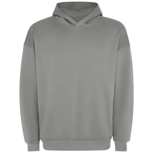 stone grey Sudadera con capucha unisex de corte oversize de Otto