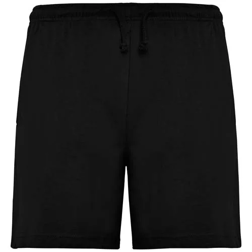 negro intenso Pantalones cortos deportivos unisex