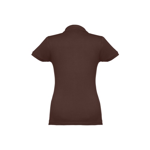 castaño oscuro THC EVE II. Polo de mujer