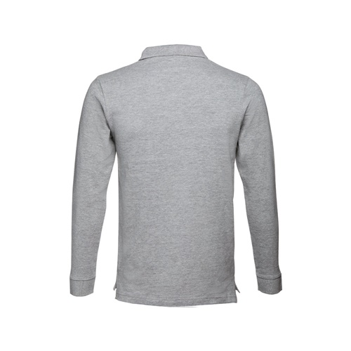 gris claro matizado THC BERN 3XL II. Polo de manga larga para hombre