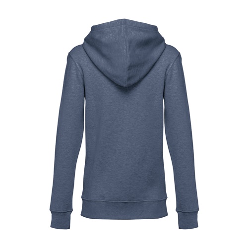 azul matizado THC AMSTERDAM WOMEN II. Sudadera para mujer, con cremallera y capucha