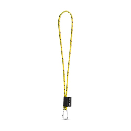 amarillo SET Cordón NAUTIC Largo (Ø 5 mm) con Mosquetón en Forma de D de 55 mm