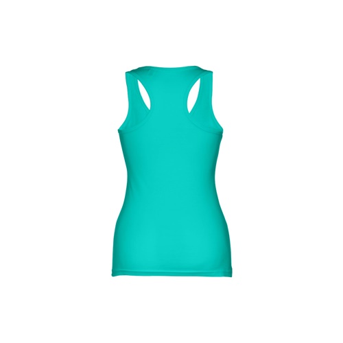 verde turquesa THC TIRANA. Camiseta sin mangas para mujer