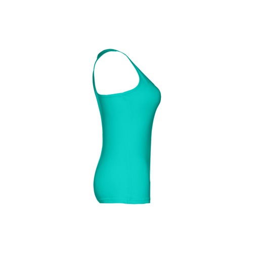 verde turquesa THC TIRANA. Camiseta sin mangas para mujer