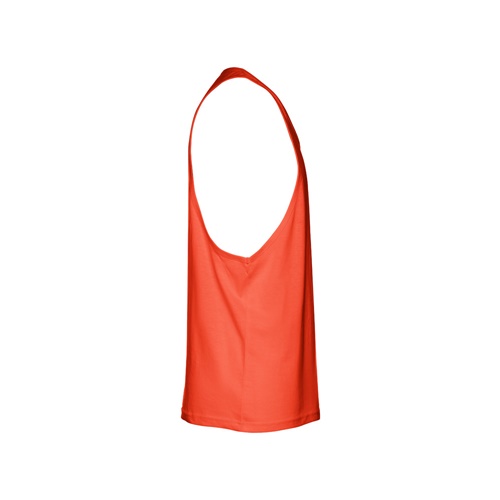 naranja coral THC IBIZA. Camisetas sin margas para hombre