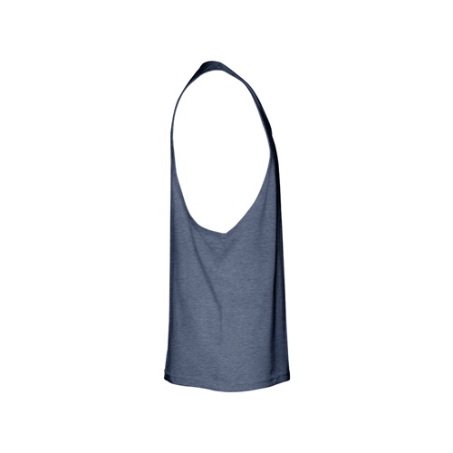 azul matizado THC IBIZA. Camisetas sin margas para hombre