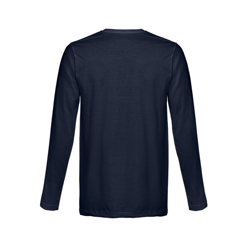 azul marino THC BUCHAREST. Camiseta manga larga para hombre