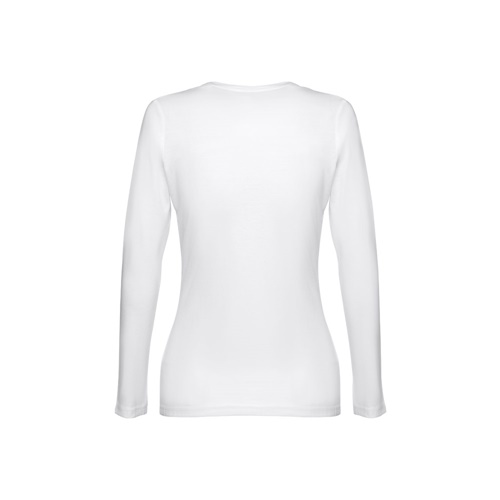 white THC BUCHAREST WOMEN WH. Camiseta manga larga para mujer