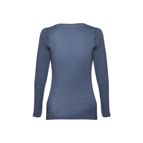 azul matizado THC BUCHAREST WOMEN. Camiseta manga larga para mujer