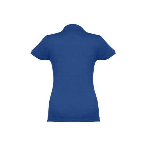 azul royal THC EVE. Polo de mujer