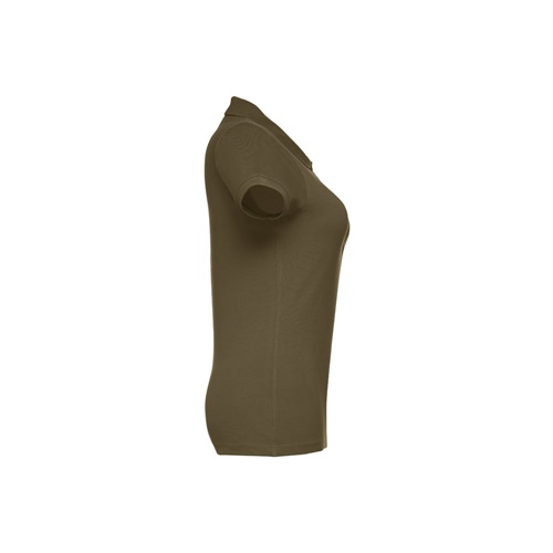 verde militar THC EVE. Polo de mujer