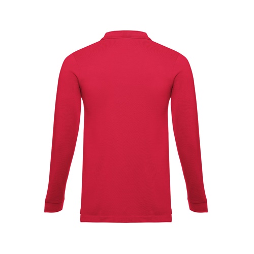 red THC BERN. Polo de manga larga para hombre