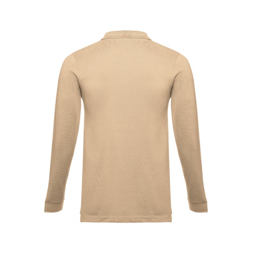 marrón claro THC BERN. Polo de manga larga para hombre
