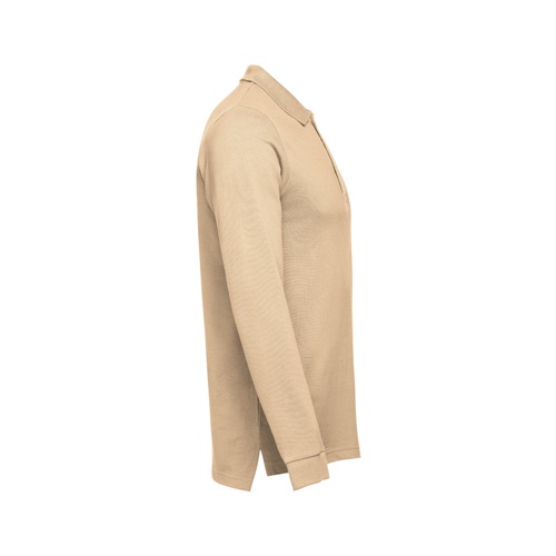 marrón claro THC BERN. Polo de manga larga para hombre