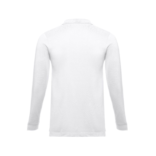 white THC BERN WH 3XL. Polo de manga larga para hombre