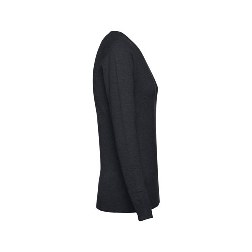 black THC MILAN WOMEN. Jersey con cuello en \