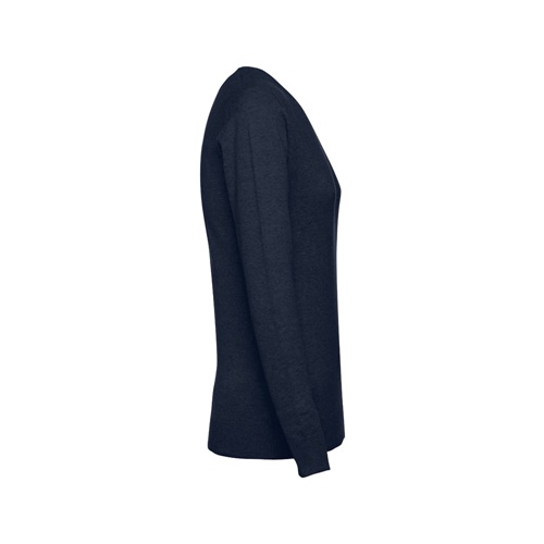 azul marino THC MILAN WOMEN. Jersey con cuello en \